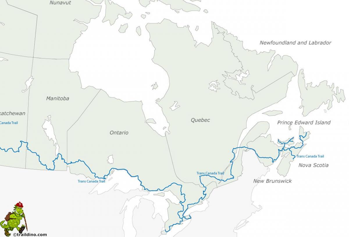 Kanada Trail mapie