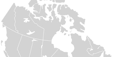 Kanada mapa wektor