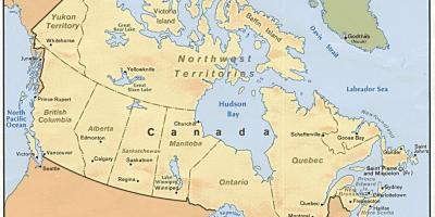 Oficjalna mapa Kanady